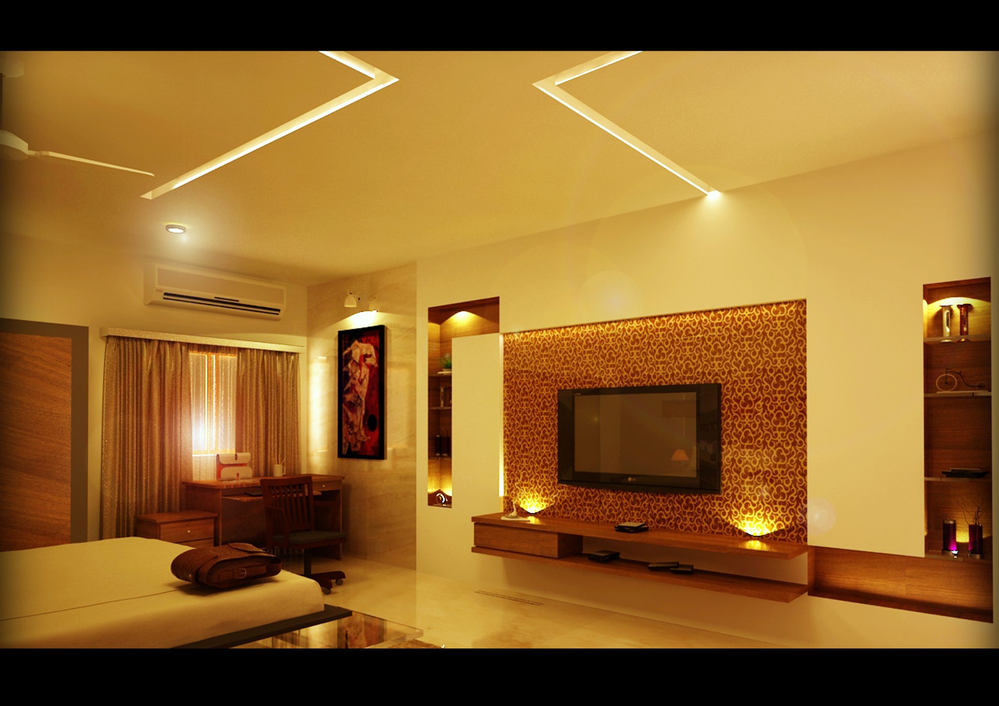 Viemodern Bedroom Interior Design In Coimbatorew2 A Plus R